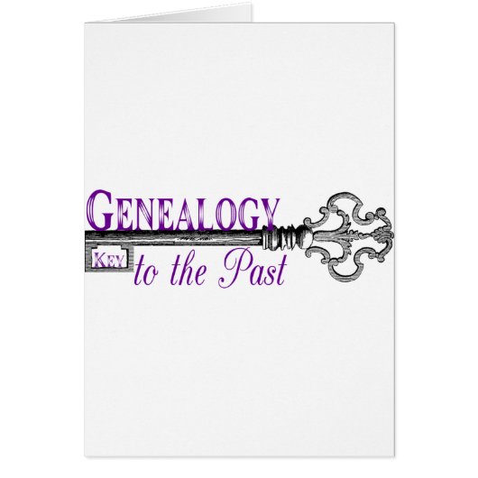 Genealogy Key to Past (Front)