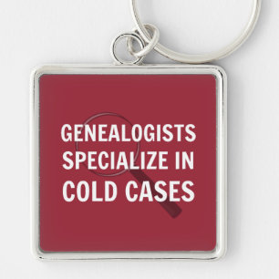 Genealogy Keychain (Red)