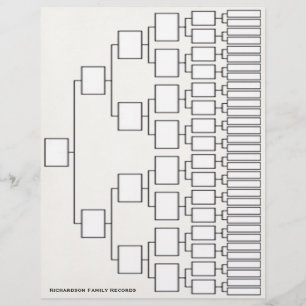 Genealogy Lineage Sheet