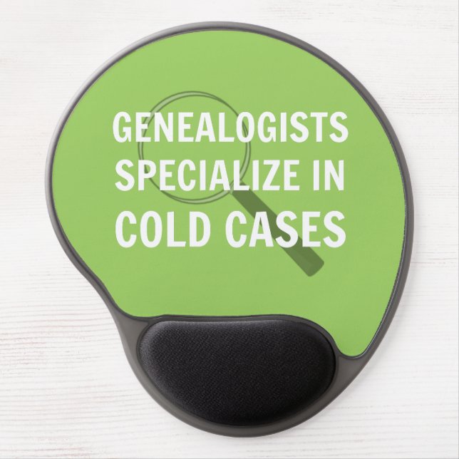 Genealogy Mousepad (Green) (Front)