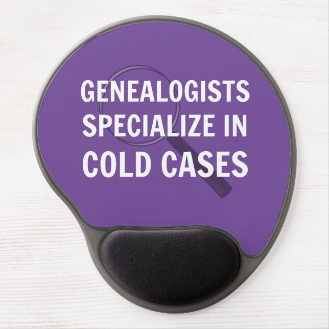 Genealogy Mousepad (Purple) (Front)