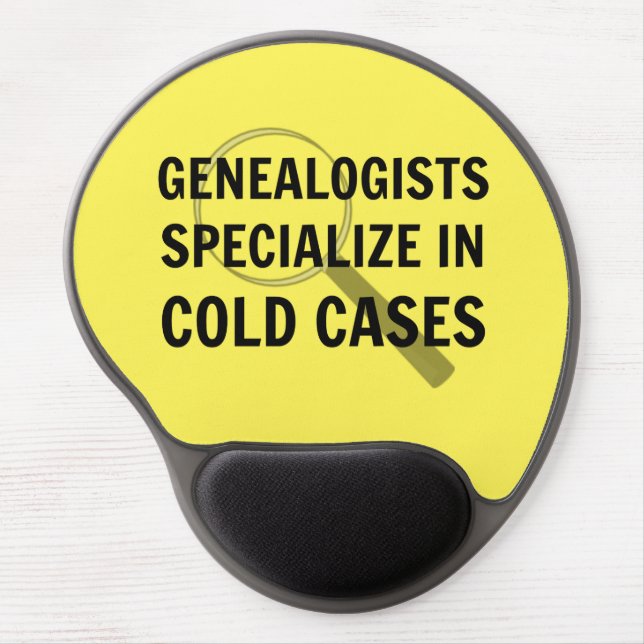 Genealogy Mousepad (Yellow) (Front)