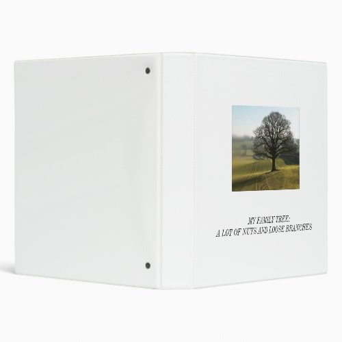 Genealogy   Nuts and Loose Branches Binder