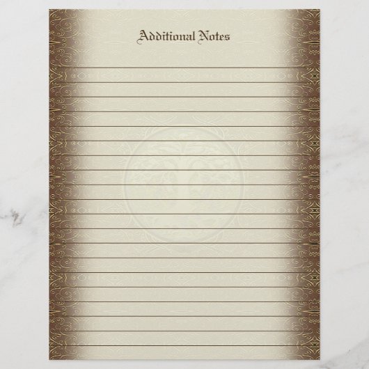 Genealogy Pedigree (Back)