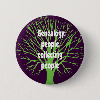 Genealogy: People Collecting People Button
