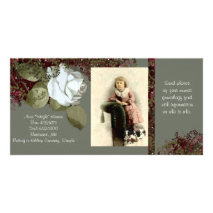 Genealogy Photo Card