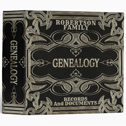 Genealogy Records Binder