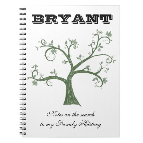 Genealogy Search Notes Journal