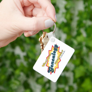 Genealogy Superpower Keychain