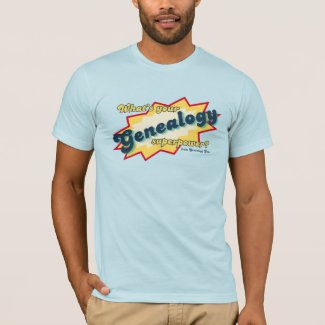 Genealogy Superpower T-Shirt