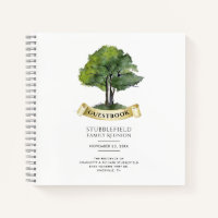 Genealogy Tree Family Reunion Guestbook