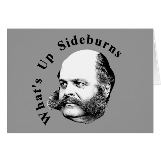 General Ambrose Burnside Cards (Front Horizontal)