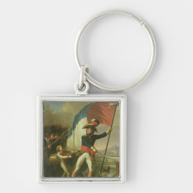 General Augereau  on the Bridge Keychain (Front)