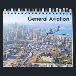 General Aviation Calendar<br><div class="desc">Enjoy the beautiful scenery captured in this calendar,  featuring graphics of aircraft soaring above Seattle,  Washington and the Pacific Northwest!</div>