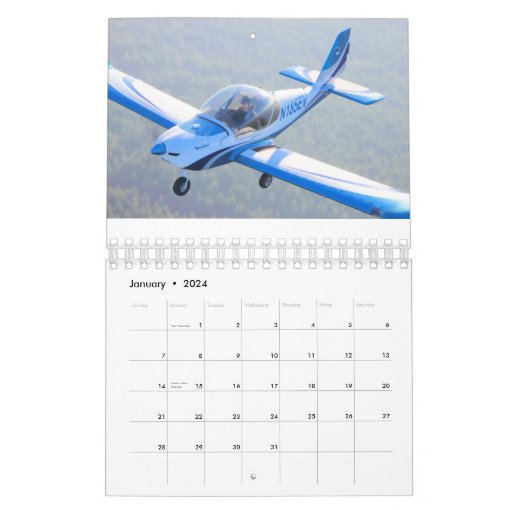 General Aviation Calendar Zazzle