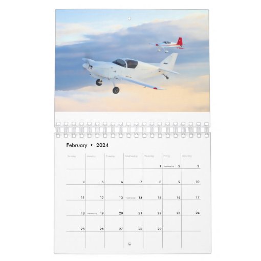 General Aviation Calendar Zazzle