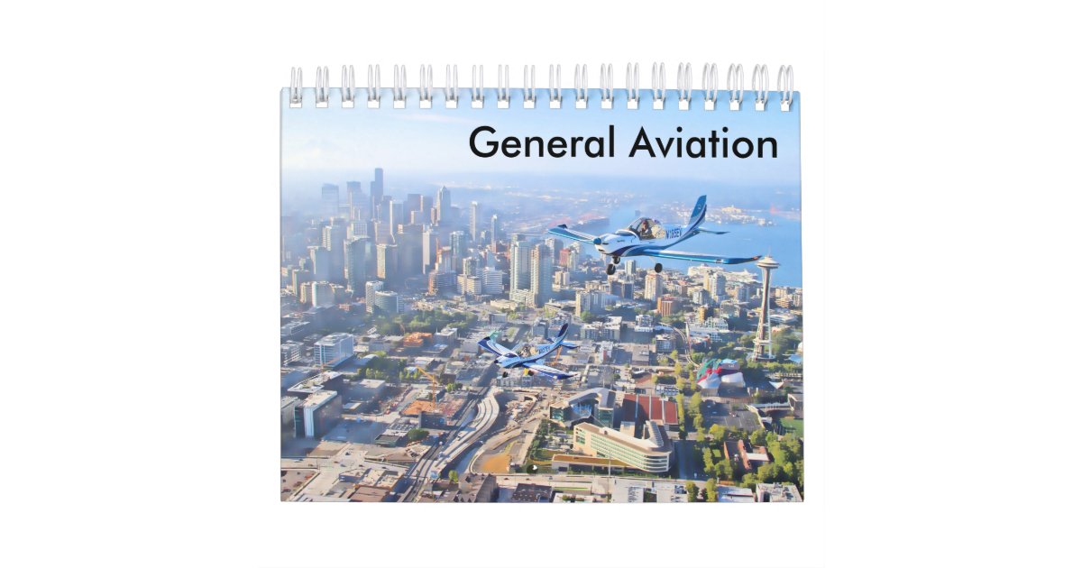 General Aviation Calendar Zazzle