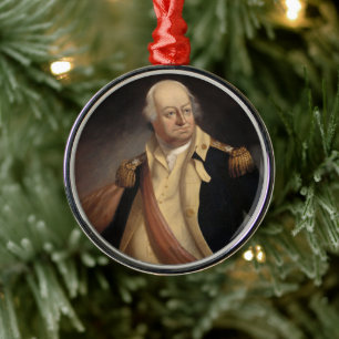 General Benjamin Lincoln Metal Ornament