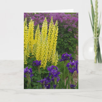 General Birthday Flower Card