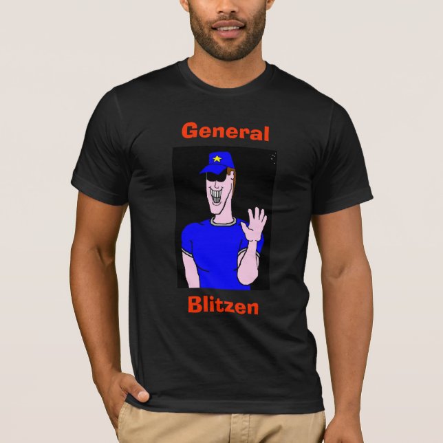General Blitzen customizable T shirt (Front)