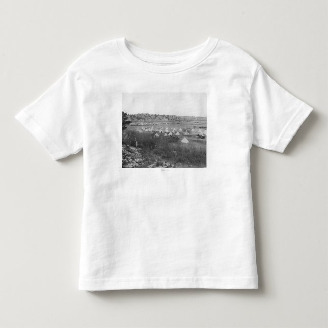 General Brook's Camp near Pine Ridge Toddler T-shirt (Front)