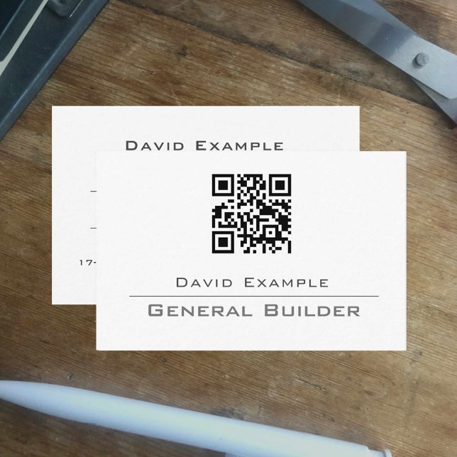 General Builder Building Company Representative Business Card (Creator Uploaded)
