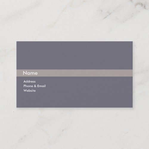General Business Business Card Template