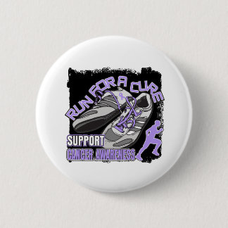 General Cancer - Men Run For A Cure Button