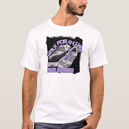 General Cancer Walk For A Cure Shoes T_Shirt
