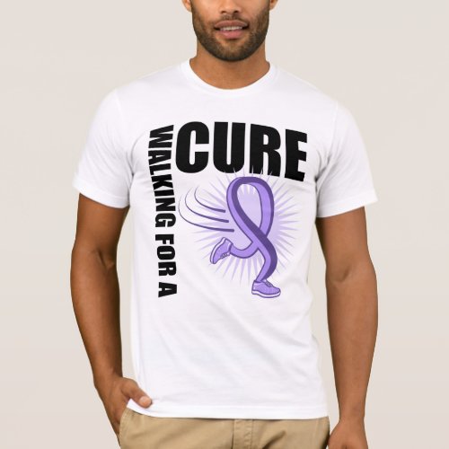 General Cancer Walking For A Cure T_Shirt