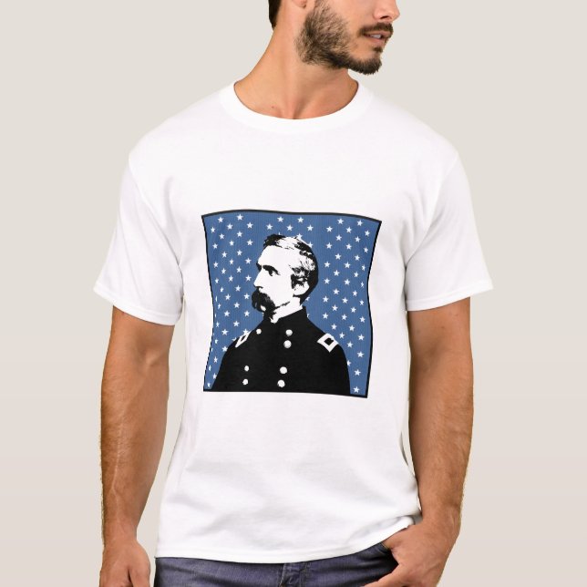 General Chamberlain and MOH Flag T-Shirt (Front)