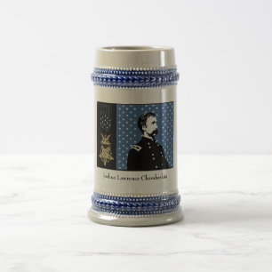 General Chamberlain and the Medal of Honor Beer Stein