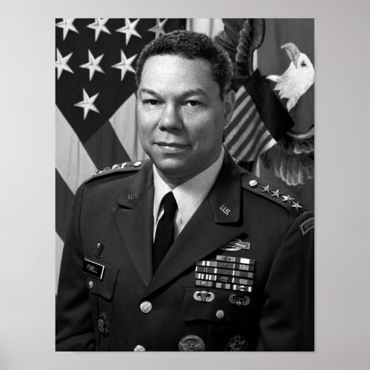 General Colin Powell Poster | Zazzle.com