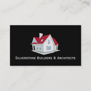 General Contractor Builder Architects Construction Business Card