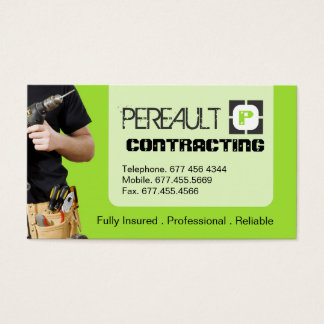 General Contractor Business Cards Templates Zazzle General Contractor Business Card