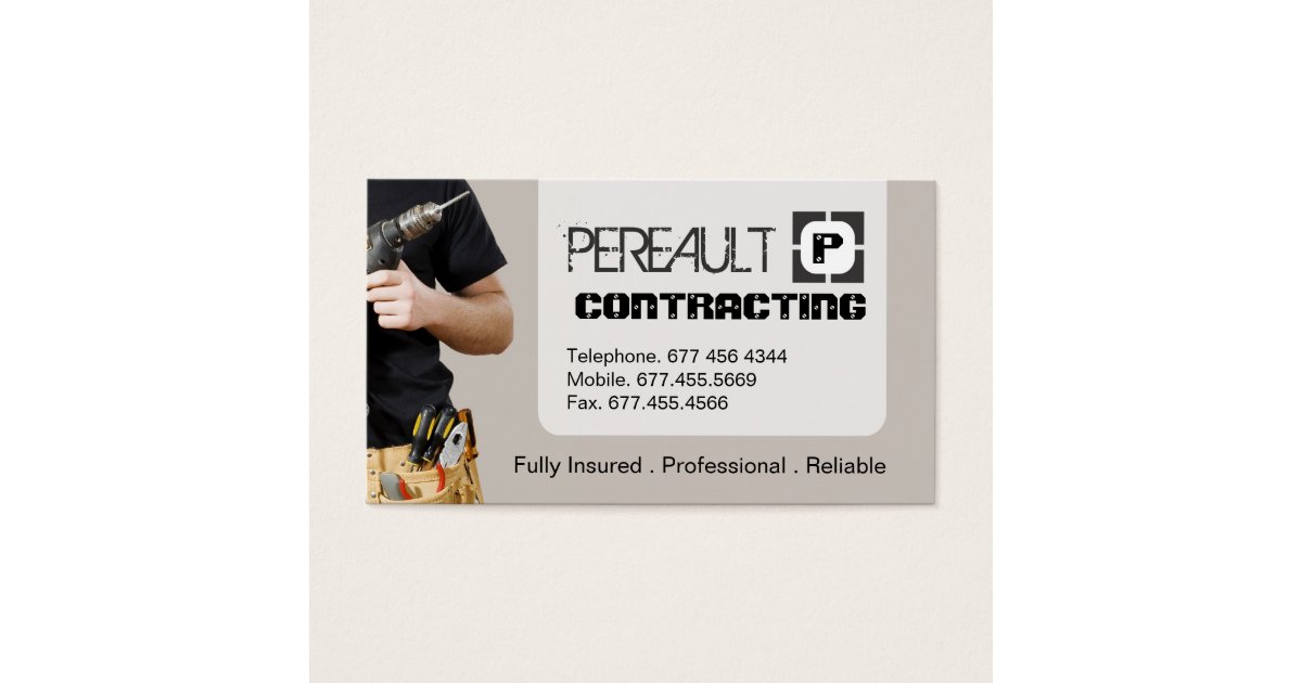 general-contractor-handyman-business-card-template-zazzle