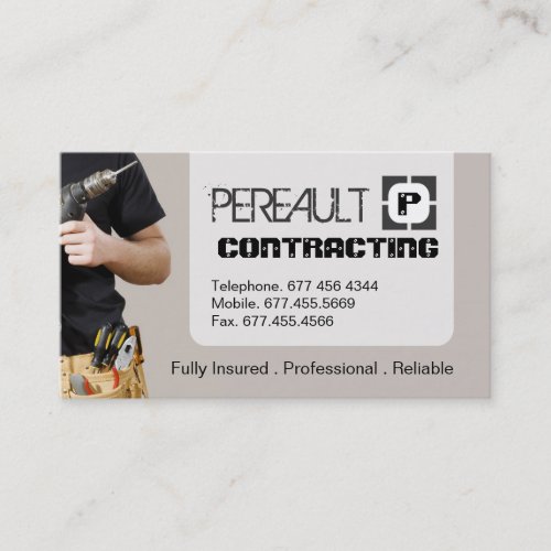GENERAL CONTRACTOR BUSINESS CARD
