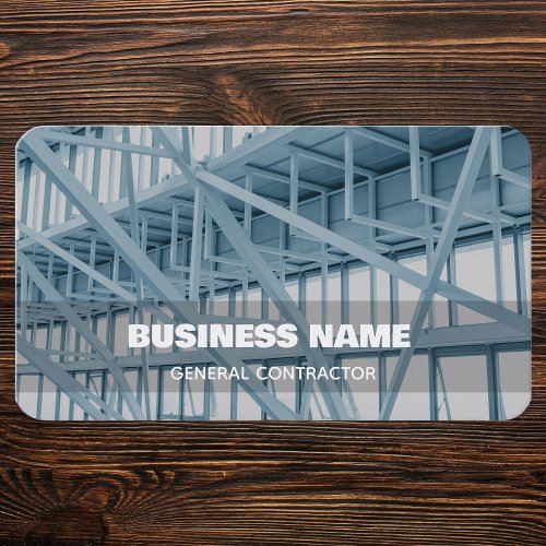 General Contractor Business Card