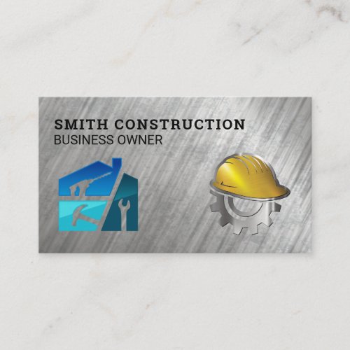 General Contractor | Construction Tools | Builder Business Card