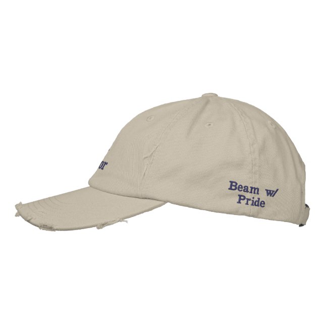General Contractor Embroidered Baseball Cap (Left)