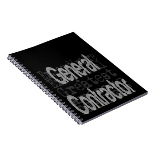 General Contractor Extraordinaire Notebook