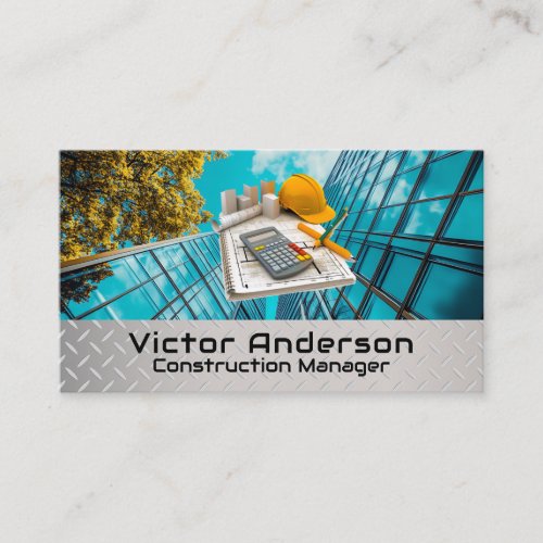 General Contractor | Home Build | Blue Collar Business Card