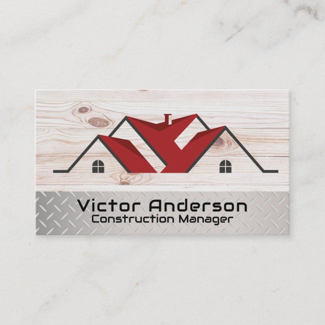 General Contractor | Home Renovation Business Card (Front)
