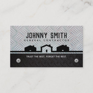 General Contractor Slogans Business Cards