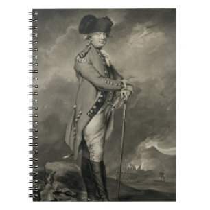 General Cornwallis (1738-1805) engraved by John Jo Notebook