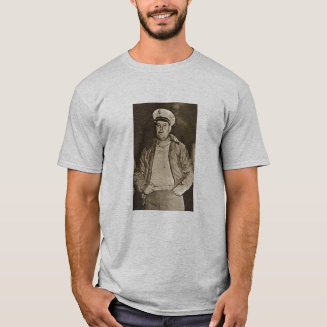 General Curtis Lemay and quote - grey T-Shirt (Front)