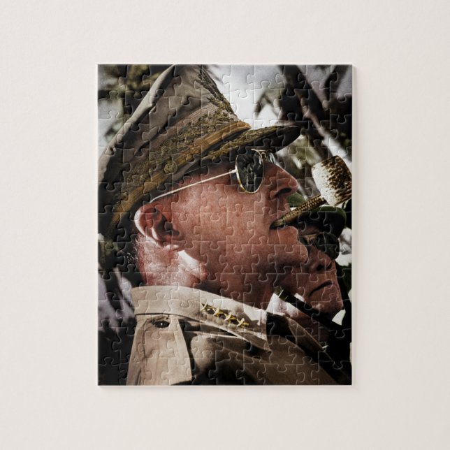 General Douglas MacArthur Jigsaw Puzzle (Vertical)