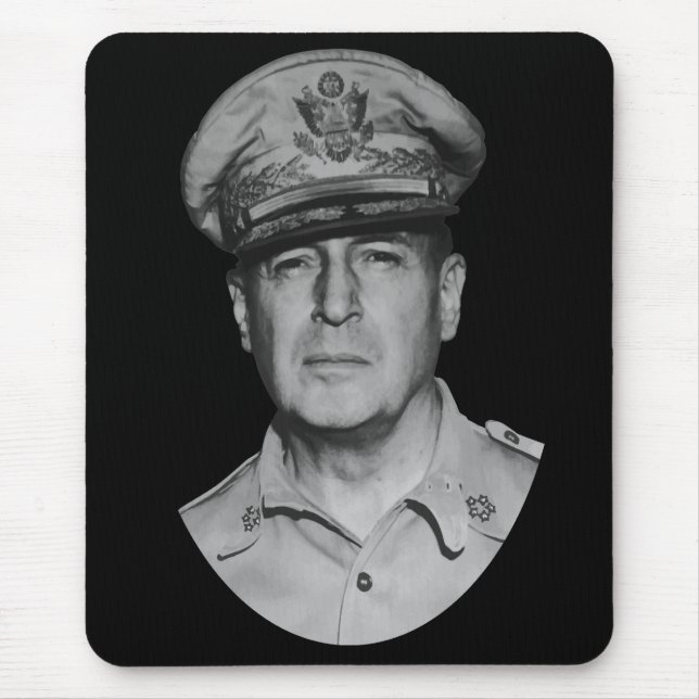 General Douglas MacArthur Mouse Pad (Front)