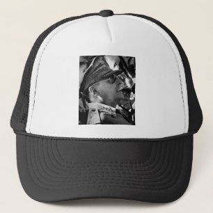 General Douglas MacArthur with Corncob Pipe Trucker Hat
