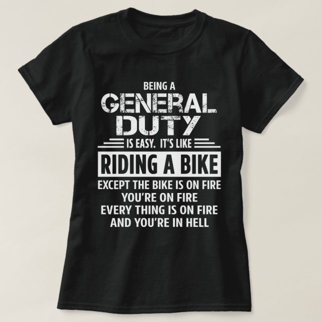General Duty T-Shirt (Design Front)